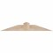 Ekena Millwork Portland Smooth Timber Gable Bracket, Douglas Fir, 48"W x 8"H x 5 1/2"D x 5 1/2"F, 4/12 Pitch GBW048X08X0606POR00SDF - alternate 1